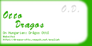 otto dragos business card